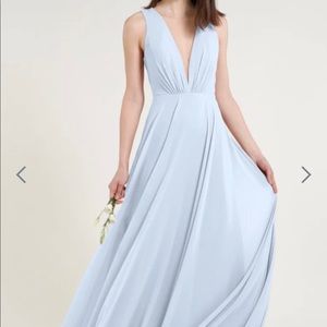 Jenny Yoo Chiffon Bridesmaid Dress